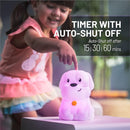 Lumipets Remote Control Silicone Night Light for Kids - Puppy Design with 9 Soft Colors & Sleep Timer - Rechargeable, Battery-Operated Lamp for Bedroom | Baby Nursery, Toddler, Girls, Boys by TinyTreasures Baby Boutique