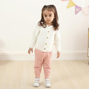 Newborn Toddler Baby Girl Pants Leggings Ribbed Straight Flare Infant Girl Pants Leggings Bell Bottoms 5 Packs by TinyTreasures Baby Boutique