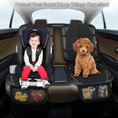 Car Seat Protector,Auto Car Seat Protectors Baby Carseat Waterproof & Durable 600D Fabric for Child Baby Car Seat Mat Vehicle Pet Cover 2 Storage Pockets (2 Pack) by TinyTreasures Baby Boutique