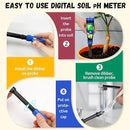 Smart Soil pH Meter for Garden Lawn Digital Soil pH Test Kit for Indoor Plants Soil pH Tester for Grass, Greenhouse, Outdoor, Farming, Yard Plants Measuring Soil pH for House Plant by GreenHaven Gardens