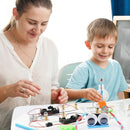 STEM Electric Circuit Kit for Kids Ages 8-12, Electrical Circuits Science Project Light Bulb Experiment, Educational STEAM Kits Electricity Toys Boys Girls Electronic Activities 6 7 8 9 10 12 Year Old by TinyTreasures Baby Boutique