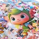 Jumbo Floor Puzzle for Kids,48 Piece Fairy Large Jigsaw Puzzles for Toddler Ages 3-5,Preschool Educational Toy Gift for Boys & Girls Ages 4-8 by TinyTreasures Baby Boutique