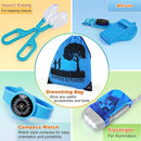 Bug Catcher Kit & Outdoor Explorer Kit for Kids, 10 Pcs Bug Catching Kit with Toy Cage, Backpack, Flashlight, Manifying Glass, Toy Net, Outdoor Exploration Toys Gift for Boys Girls 3-12 by TinyTreasures Baby Boutique