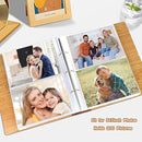 ZEEYUAN 5x7 Small Photo Album Holds 200 Photos Mothers' Day Gift for Mom from Daughter Son Gifts for Grandma/Fathers Gifts for Dad/ 5x7 Family Album Memory Photo Book by TinyTreasures Baby Boutique
