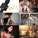 BONAOK Wireless Bluetooth Karaoke Microphone,3-in-1 Portable Handheld Karaoke Mic Speaker Machine Home Party Birthday for All Smartphones Q37 (Black) by TinyTreasures Baby Boutique