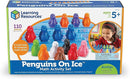 Learning Resources Penguins On Ice Math Activity Set, Homeschool, Early Math Skills, 110 Pieces, Ages 5+ by TinyTreasures Baby Boutique