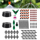 Garden Drip Irrigation Kit,98FT/30M 149Pcs Plants Misting System for Lawn Patio Automatic Irrigation Equipment with 1/4" Blank Distribution Tubing Hose Adjustable Nozzle Emitters Sprinkler by GreenHaven Gardens