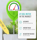 GROWIT Soil Moisture Meter for Plants - Plant Moisture Meter for House Plants - No Batteries Required by GreenHaven Gardens