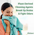 Biokleen Natural Sport 3X Concentrated Laundry Detergent, 300 Loads, Bio Active Formula, Fight Odors, Sweat & Stain Remover, Lavender Eucalyptus Scent by TinyTreasures Baby Boutique