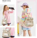 KL928 Girls Bowknot Polka Dot Cute Mini Backpack Small Daypacks Convertible Shoulder Bag Purse for Women by TinyTreasures Baby Boutique