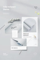 Dimoon 118''x17.7'' Grey Peel and Stick Wallpaper Contact Paper Modern Self Adhesive Wall Paper Removable Renter Friendly Textured Solid Color Shelf Cabinet Vinyl Roll (118''x17.7'',Silver Grey) by GreenHaven Gardens