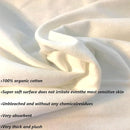 2 Pcs Organic Cotton Flannel for Castor Oil Pack Wrap, Reusable Castor Oil Compress for Liver Detox, Castor Oil Pads for Abdomen, Joints & Other Areas by TinyTreasures Baby Boutique