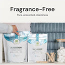 Grab Green 3-in-1 Laundry Detergent Pods, 24 Count, Fragrance Free, Plant and Mineral Based, Superior Cleaning Power, Stain Remover, Brightens Clothes by CozyNest Decor