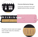 EastRock 37 Key Melodica Instrument Keyboard Soprano Piano Style with Mouthpiece Tube Sets and Carrying Bag for Kids Beginners Adults Gift Pink by TinyTreasures Baby Boutique