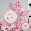 SAOROPEB 3D Butterfly Wall Decor - 48 Pcs, 4 Styles, 3 Sizes - Purple Butterfly Decorations for Birthday Parties, Removable Stickers by CozyNest Decor