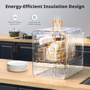 AIRMSEN Portable Countertop Dishwasher with 5L Water Tank, Mini Dishwasher with 14.6” Narrow & 20.1“ Deep Design, 9 Programs, 24H Delay Start & 360° Dual Spray, No Hookup Needed, C01, White by TinyTreasures Baby Boutique