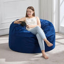 Hobestluk 3FT Bean Bag Chair Giant Bean Bag Chairs for Adults Large Bean Chairs with Removable Cover, Beanbag Chair with Filler, Adult Bean Bag Chairs for Living Room, Bedroom by CozyNest Decor