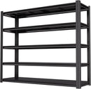 84“H Garage Shelving Heavy Duty Storage Shelves 3500 LBS Adjustable Metal Shelving Uints and Storage for Garage,Warehouse,School,Commercial,Business, 62 "W x 24 "D x 84 "H by GreenHaven Gardens