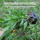 Weed Removal Tool, 2025 New Garden Weeding Tools Manganese Steel Hand Weeder Tool with Handle, 4 Teethes Dual Purpose Manual Weeders Tool Weed Pulling Tool for Garden (Six Teeth) by GreenHaven Gardens