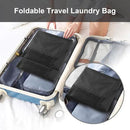 Femuar Laundry Bag Backpack Durable Laundry Bag with Shoulder Straps and Mesh Pockets Portable Laundry Dirty Clothes Hamper Bag for College Dorm (Black) by CozyNest Decor
