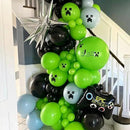 130pcs Lime Green Balloons Different Sizes 18" 12" 10" 5" Light Green Balloons for Birthday Dinosaur Baby Shower St. Patrick's Day Summer Jungle Forest Safari Party Decorations by CozyNest Decor