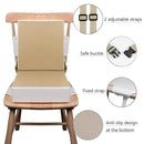 Kalawen Upgraded 2Pcs PU Washable Straps Safety Buckle Toddler Booster Seat for Kitchen Chair, Portable Travel by TinyTreasures Baby Boutique