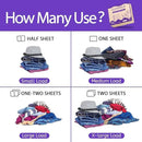 CLEARALIF Laundry Detergent Sheets, Lavender,Up to 480 Loads - Great For Travel,Apartments, Dorms,Laundry Detergent Strips Eco Friendly & Hypoallergenic (Pack of 3) by CozyNest Decor
