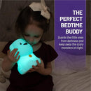 Lumipets Remote Control Silicone Night Light for Kids - Puppy Design with 9 Soft Colors & Sleep Timer - Rechargeable, Battery-Operated Lamp for Bedroom | Baby Nursery, Toddler, Girls, Boys by TinyTreasures Baby Boutique