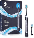 LED Whitening Electric Toothbrush – Waterproof, Sonic Brush with 6 LED Lights for Whitening, Soft Bristles, Rechargeable, Travel Case Included – Ideal Electric Toothbrush for Adults by CozyNest Decor