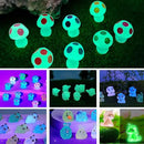 90 Pcs Mini Resin Animals Glow in The Dark Miniature Figures for Garden Accessories,for Craft,Garden Decoration, Goodie Bag Fillers Party Favors Decorations by GreenHaven Gardens