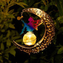Moon Fairy Solar Garden Lights, Outdoor Decor Pathway Lights, LED Lawn Decor Lights - Gardening Gifts for Women(Moon Fairy Garden Lights) by CozyNest Decor