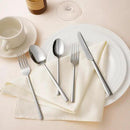 KINGSTONE Silverware Set, 60-Piece Forged Flatware Set Cutlery Set Premium Stainless Steel, Service for 12, for Kitchen, Home, Wedding, Party, Mirror Polished and Dishwasher Safe by CozyNest Decor