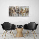 New York City Wall Art - Modern Abstract Wall Art for Living Room, Office & Bedroom Cityscape & Paintings for Bedroom brooklyn bridge Wall Art Pictures Wall Decor Chicago Artwork for Walls 20×40IN by CozyNest Decor
