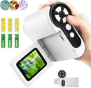 Microscope for Kids, [3-in-1] 1000X Handheld Mini Scope with 2" LCD Screen, Portable Miniscope for Kids 8-12 Halloween Christmas Birthday Edu Gifts, 32GB TF Card Included by TinyTreasures Baby Boutique