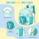 SUN EIGHT Kids Backpack with Plush Toy – Cute & Durable School Bag for Toddlers and Kindergarten by TinyTreasures Baby Boutique