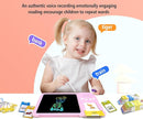 Rylai Toddler Toys Talking Flash Cards, Kindergarten Learning Resources 510 Sight Words with Drawing Tablet for Speaking Doodling, Sensory Toys for Kids with Autism, Boys Girls 2 3 4 5 6, Pink by TinyTreasures Baby Boutique