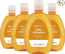 Amazon Basics Tear-Free Baby Shampoo, 13.6 Fluid Ounce, 4-Pack (Previously Solimo) by TinyTreasures Baby Boutique