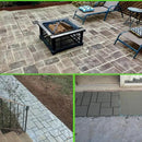 CJGQ 20"x20"x1.8" Plus Size Walk Maker Reusable Concrete Path Maker Molds Stepping Stone Paver Lawn Patio Yard Garden DIY Walkway Pavement Paving Moulds (8-Grid) by GreenHaven Gardens