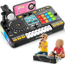 Kids Toys DJ Mixer for Party: Music Toy with Bluetooth & Microphone for Ages 3+ - 2000+ Sound Effects & Colorful Light - Idea Gift for Birthday Holiday by TinyTreasures Baby Boutique