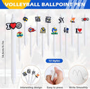 LiYiQ 72 Pcs Volleyball Party Favors Volleyball Team Gifts Volleyball Goodie Bags Stuffers Volleyball Ballpoint Pens Bookmark Card and Silicone Bracelet by TinyTreasures Baby Boutique