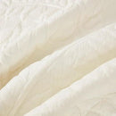 MarCielo 3-Piece 100% Cotton Oversized Bedspread Lightweight Quilt Coverlet Embroidery Farmhouse Bedding Set T0 (Bright White, Twin (68"x86")) by CozyNest Decor