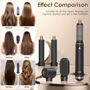 Blow Dryer Brush 5 in 1, Multi Ionic Hair Dryer Brush Set, Auto Air Wrap Hair Styler with 3 Temperature, Powerful Hair Styling Tools Set for Fast Drying, Curling, Straightening & Smoothing by TinyTreasures Baby Boutique
