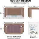 Solar Deck Lights Outdoor, 16 Pack Solar Step Lights LED Waterproof Patio Decor Solar Lights for Outside Railing, Stairs, Fence, Post, Yard and Driveway, Warm White by GreenHaven Gardens