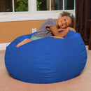 Posh Beanbags Bean Bag Chair, Large-38in, Solid Royal Blue by TinyTreasures Baby Boutique