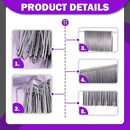 Swpeet 201Pcs U-Shaped Landscape Garden Stakes Staples and Plastic Fixing Gasket with Pick Hook Assortment Kit, Garden Lawn Landscape Staples for Irrigation Hoses, Fixed Fences, Artificial Turf Nails by GreenHaven Gardens