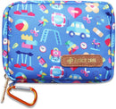 EVERLIT Mini Rescue Pack | 105 Medical Essentials Organized in Portable Storage Bag | Pocket Size Kids First Aid Kit with D Ring | Small Family-Friendly Travel Medical Kit (Playground) by TinyTreasures Baby Boutique