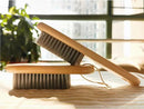 2PCS Wood Laundry Brush, Long Handle Clothing Stain Remover Scrubber, Soft Bristle for Scrubbing Out Tough on Delicate, Easy to Grip Hand Washing Clothes by CozyNest Decor