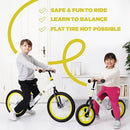 Balance Bike: for Big Kids Aged 4, 5, 6, 7, 8 and 9 Years Old - No Pedal Sport Training Bicycle | 16inch Wheel by TinyTreasures Baby Boutique