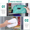 Cerbonny Small Insulated Lunch Bag (Green-Fish, 12.0 quarts) - Freezer Safe, Mini Cooler Bag for Work School Travel, Fits Yogurt, Suitable for Kids/Adults by TinyTreasures Baby Boutique