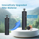 Waterdrop Upgrade NSF/ANSI 372 Certified Water Filter, Silver Ions Added, Replacement for Berkey® BB9-2® Black Filters, Berkey® Gravity Water Filter System and Waterdrop King Tank Series